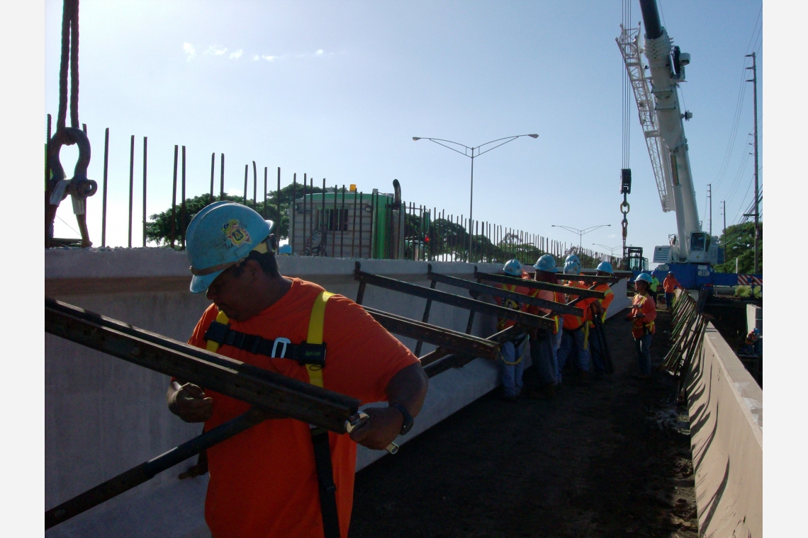 Ft. Weaver Cane Haul Bridge Girders GPRM Prestress LLC